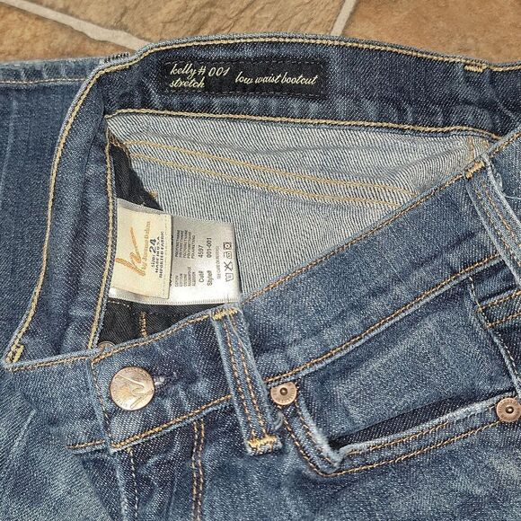 Citizens of Humanity Kelly Stretch #001 Low Waist Bootcut Jeans Size 24 - Picture 8 of 11
